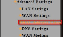 Tenda MAC Address Clone